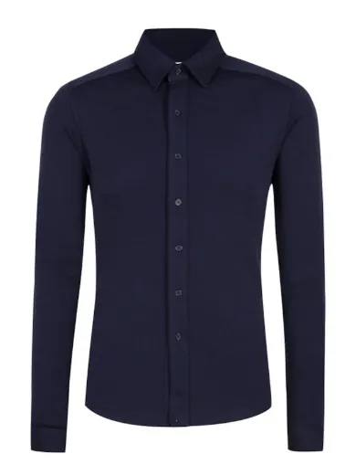 Bilde av WoolLand Vefsna Shirt Man B00 Blue Ink